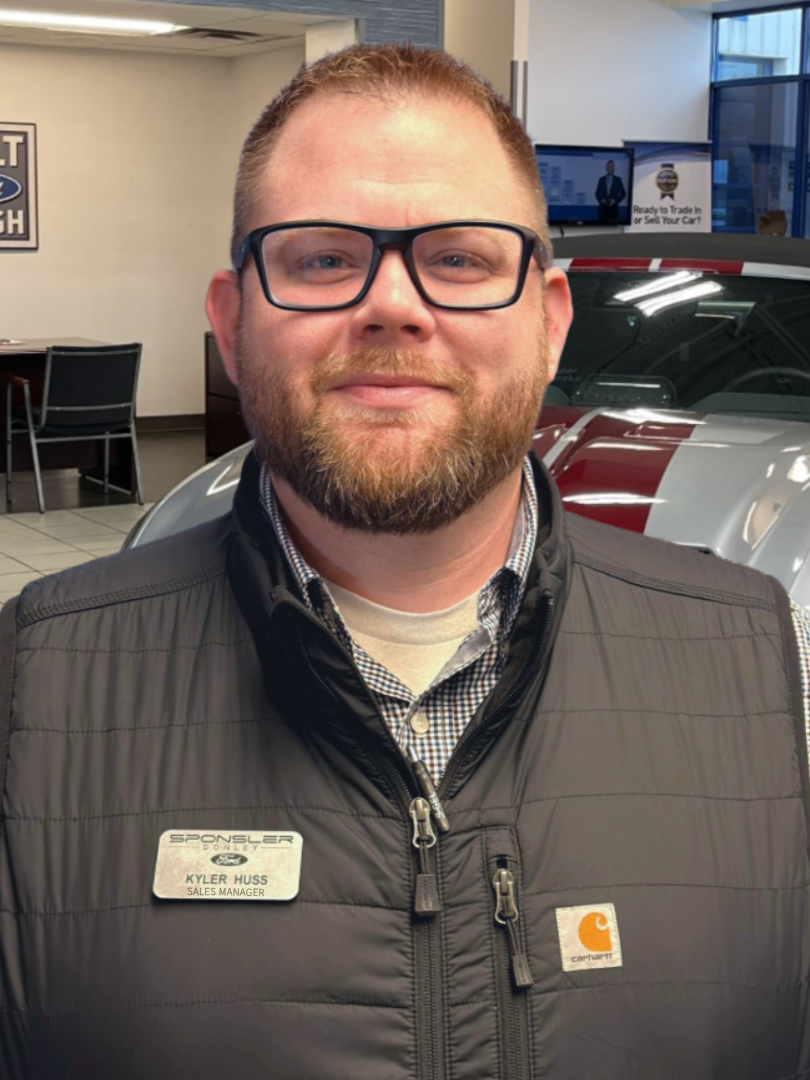 Sales Manager - Sponsler-Donley Ford of Shelby Kyler Huss in Sales Team at Sponsler Automotive